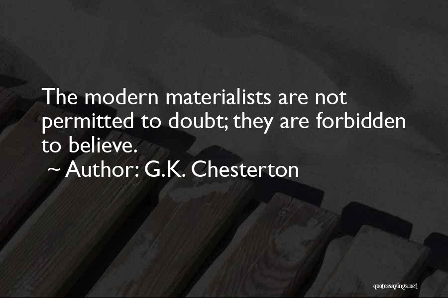 Fabric Stash Quotes By G.K. Chesterton