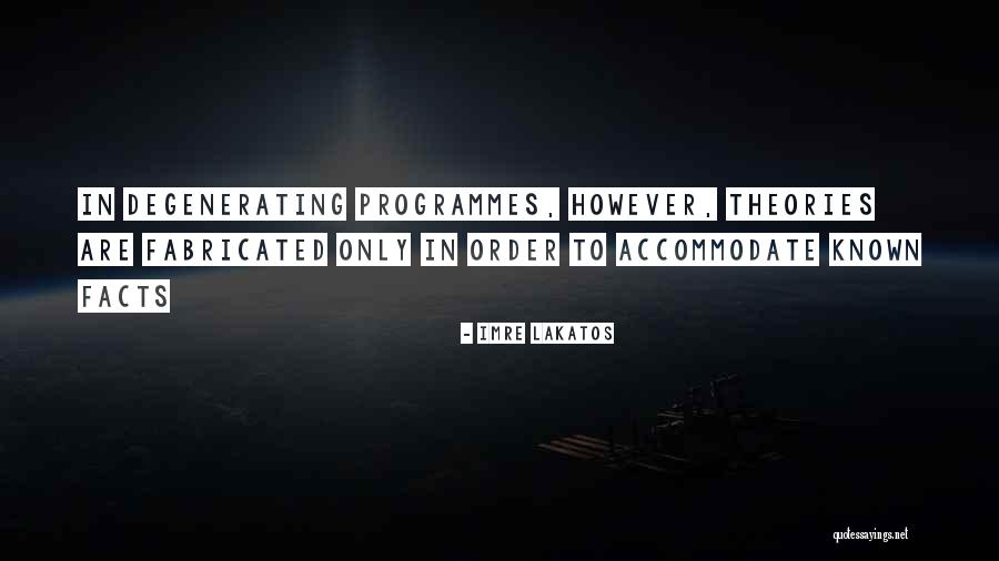 Fabricated Quotes By Imre Lakatos Fabricated Quotes By Imre Lakatos
