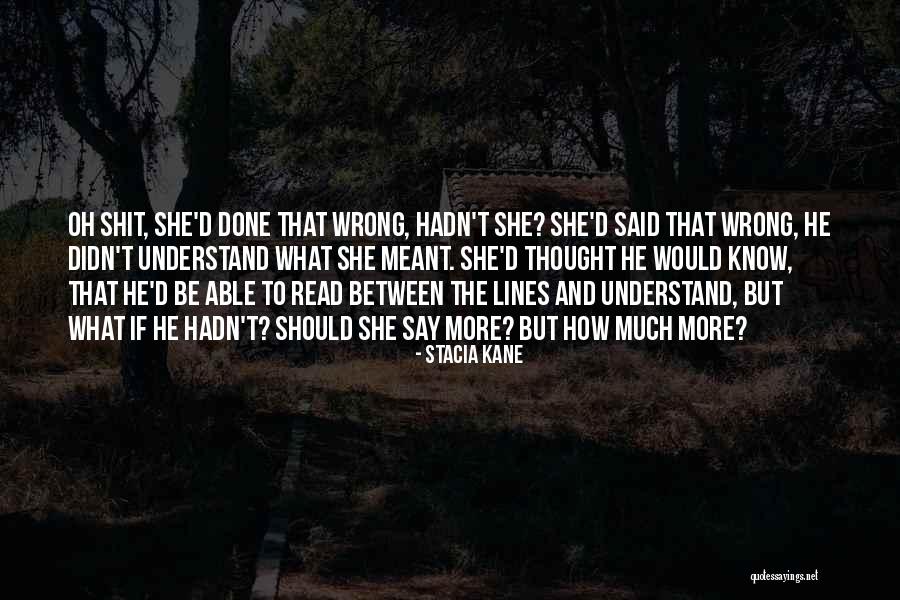 Fabrosaurus Quotes By Stacia Kane Fabrosaurus Quotes By Stacia Kane