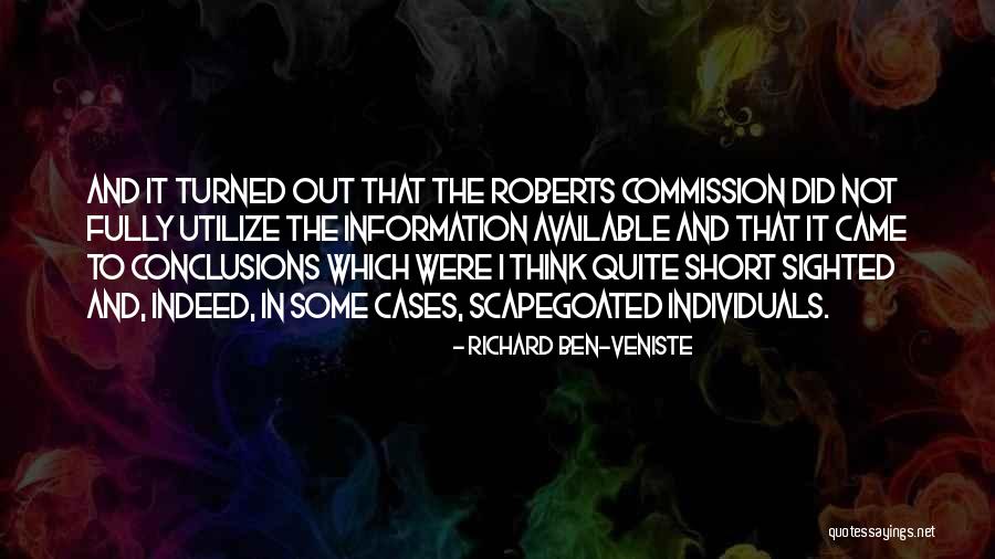 Fabuleux En Quotes By Richard Ben-Veniste Fabuleux En Quotes By Richard Ben-Veniste