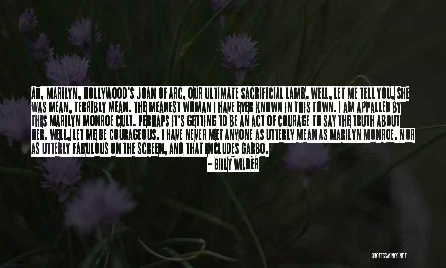 Fabulous Woman Quotes By Billy Wilder Fabulous Woman Quotes By Billy Wilder