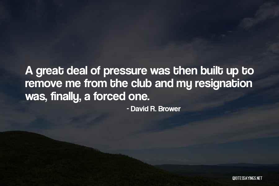 Fabulously Fierce Quotes By David R. Brower Fabulously Fierce Quotes By David R. Brower