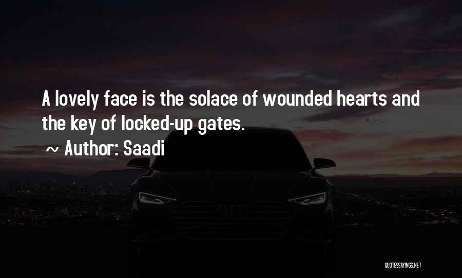 Face And Heart Quotes By Saadi