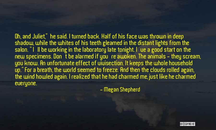 Face And Salon Quotes By Megan Shepherd Face And Salon Quotes By Megan Shepherd