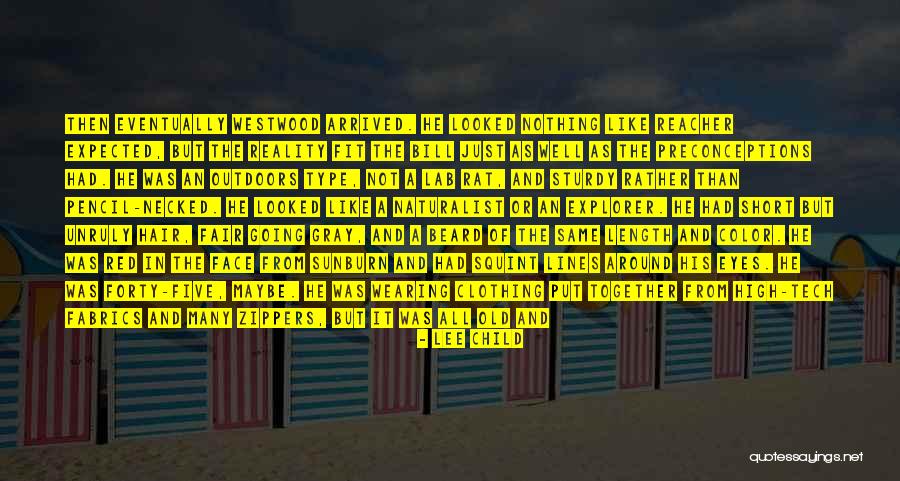 Face Beard Quotes By Lee Child Face Beard Quotes By Lee Child