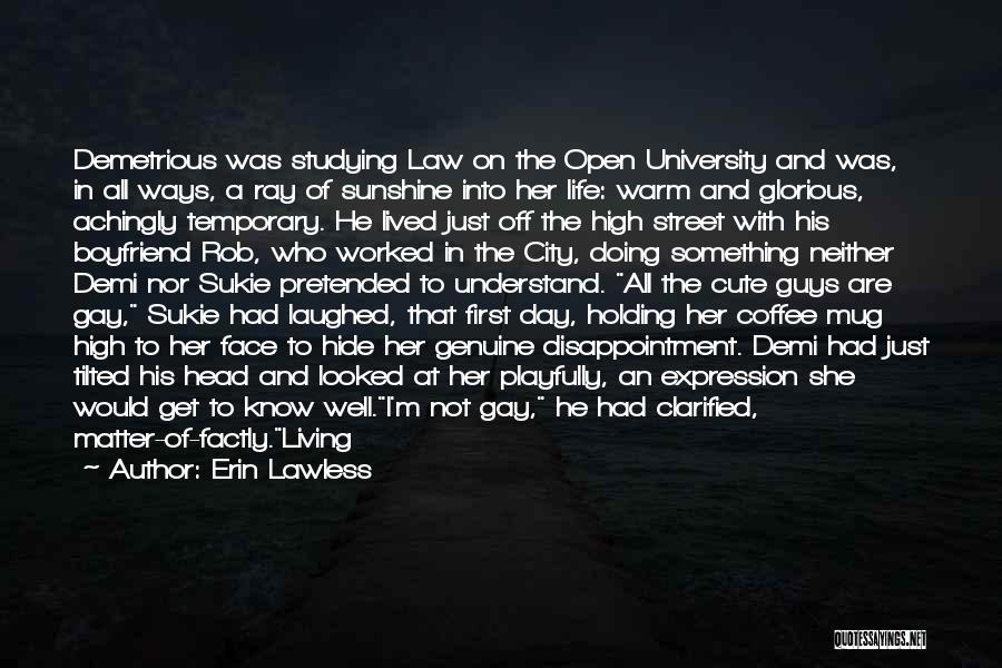 Face Fall Off Quotes By Erin Lawless