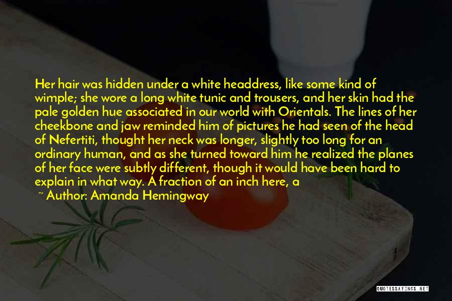 Face Hidden Quotes By Amanda Hemingway
