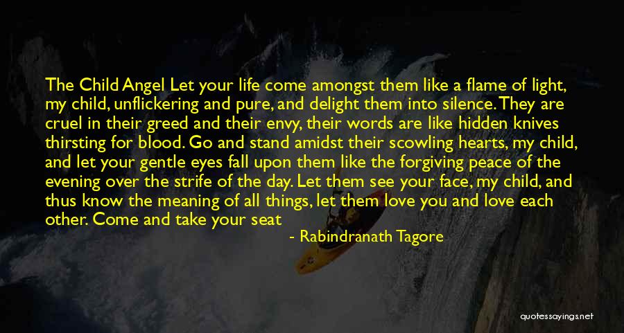 Face Hidden Quotes By Rabindranath Tagore