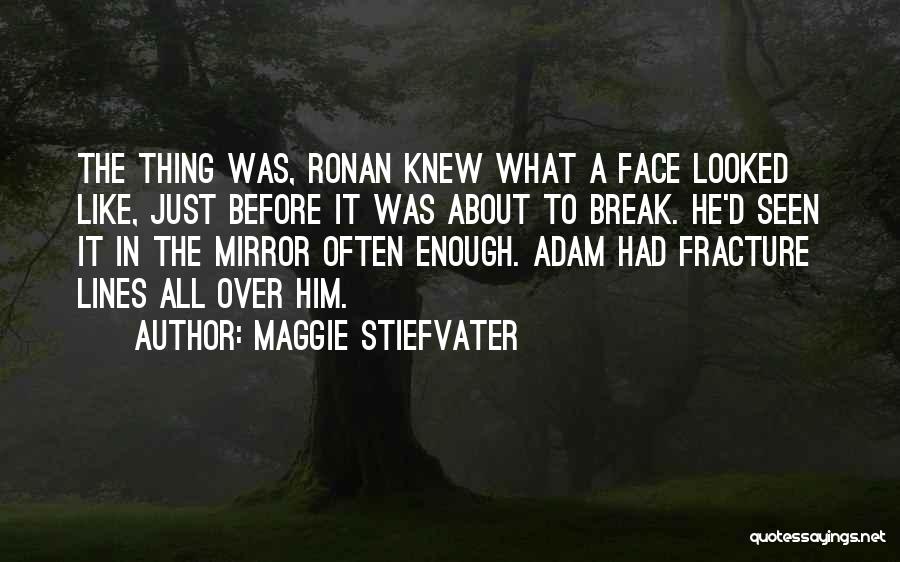 Face In The Mirror Quotes By Maggie Stiefvater