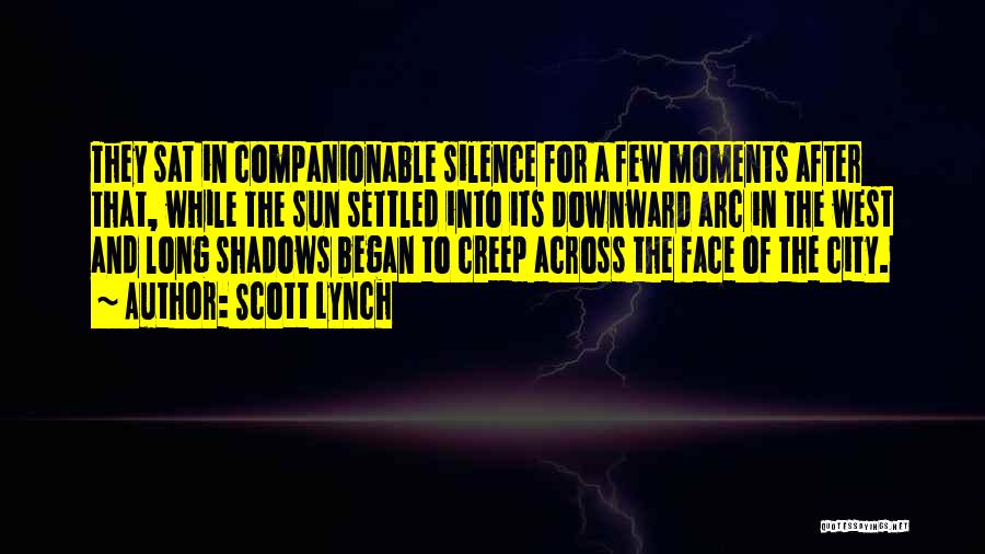 Face In The Sun Quotes By Scott Lynch