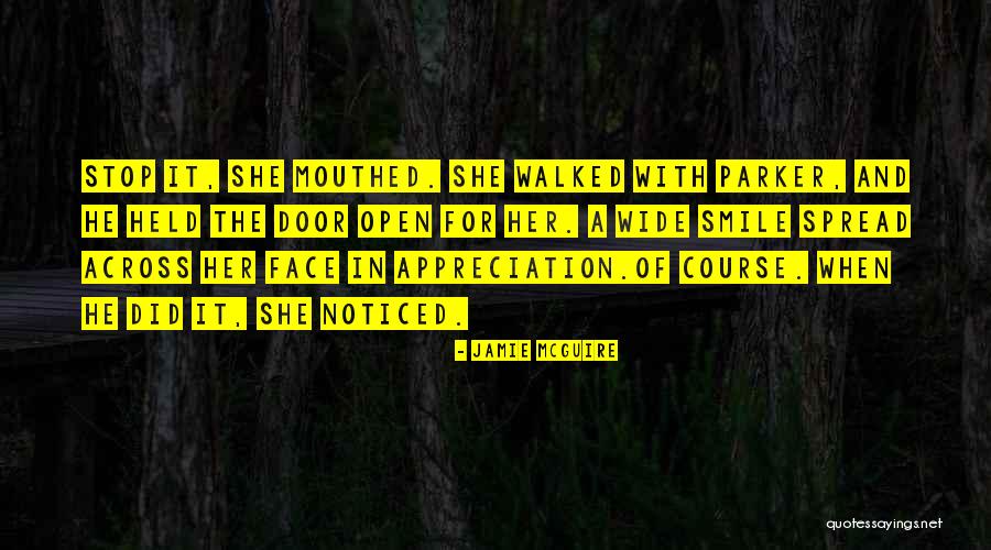 Face It With Smile Quotes By Jamie McGuire Face It With Smile Quotes By Jamie McGuire