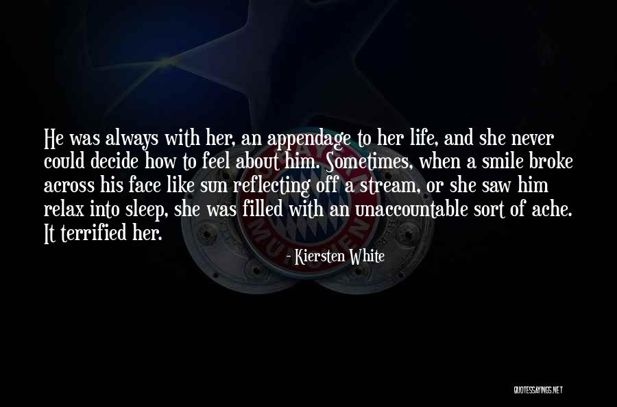 Face It With Smile Quotes By Kiersten White Face It With Smile Quotes By Kiersten White