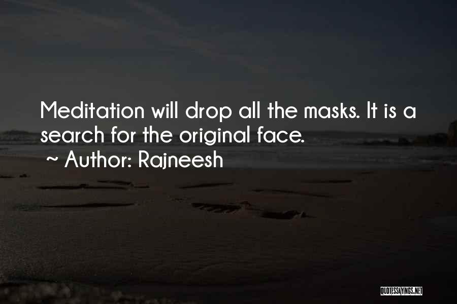 Face Mask Quotes By Rajneesh