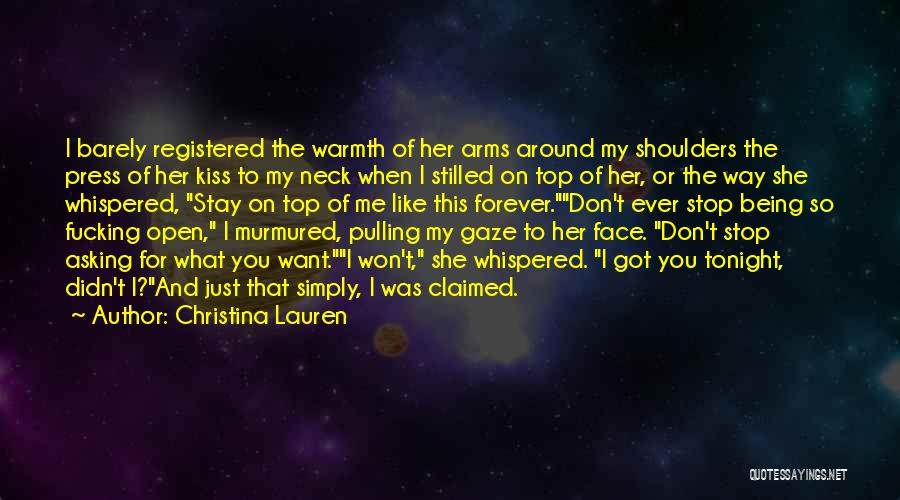 Face Me I Face You Quotes By Christina Lauren