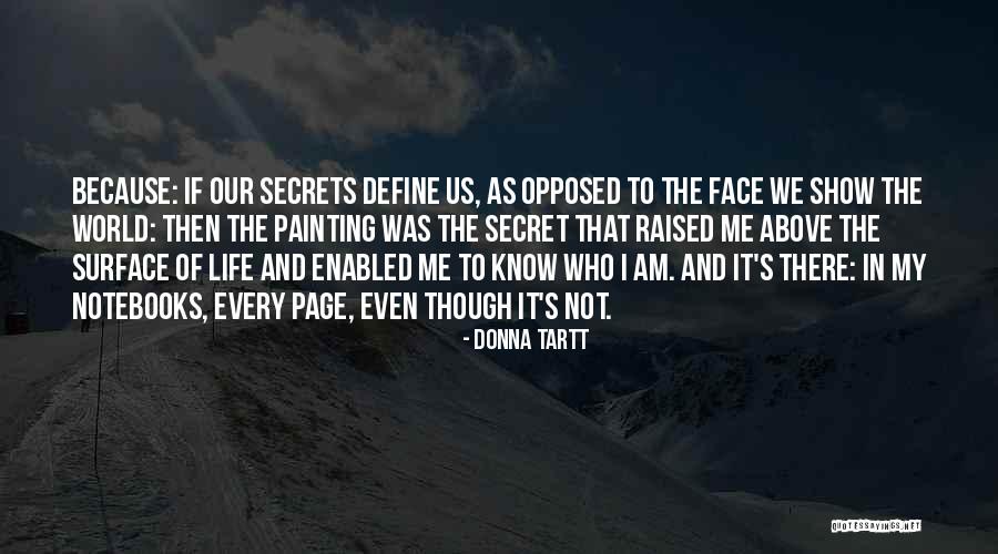 Face Painting Quotes By Donna Tartt