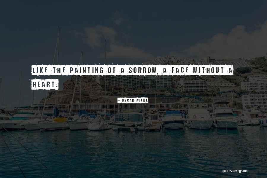 Face Painting Quotes By Oscar Wilde