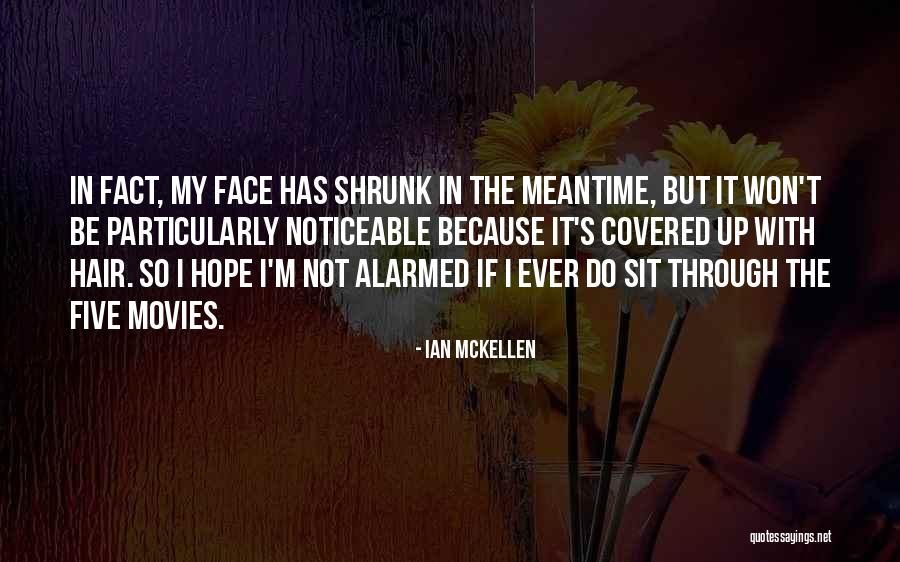 Face Sit Quotes By Ian McKellen