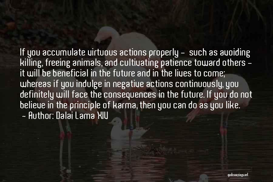 Face The Consequences Quotes By Dalai Lama XIV