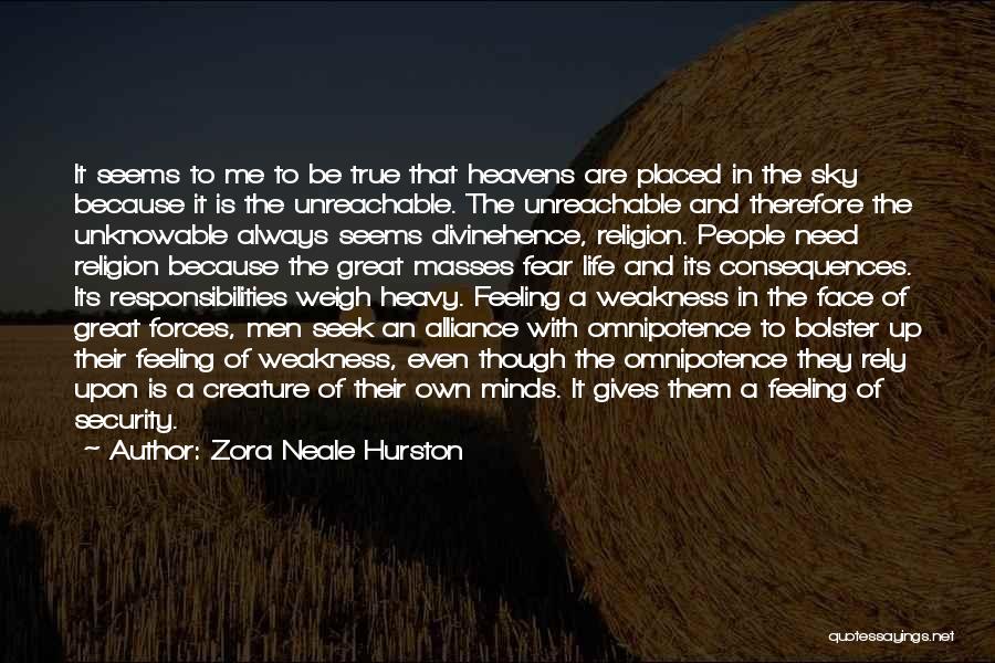 Face The Consequences Quotes By Zora Neale Hurston