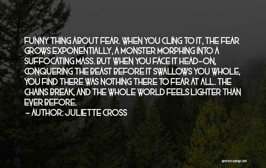 Face The Fear Quotes By Juliette Cross
