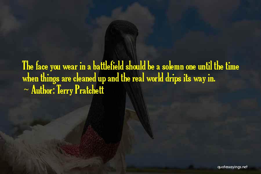 Face The Real World Quotes By Terry Pratchett