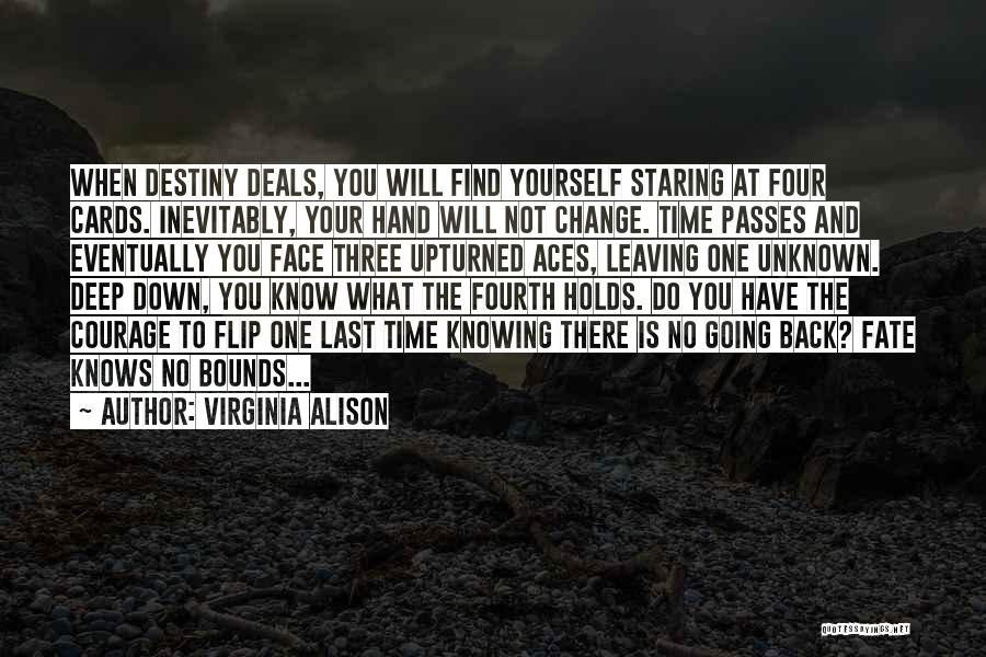 Face The Unknown Quotes By Virginia Alison