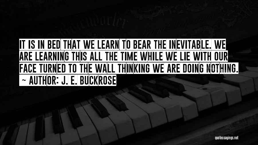 Face To Face Learning Quotes By J. E. Buckrose