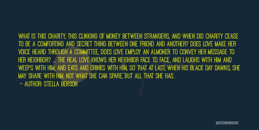 Face To Face Love Quotes By Stella Benson