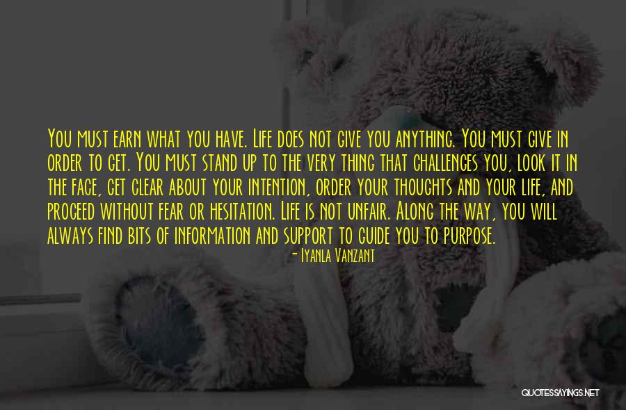 Face Your Fear Quotes By Iyanla Vanzant