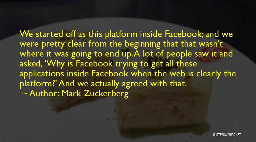 Facebook Clear Out Quotes By Mark Zuckerberg