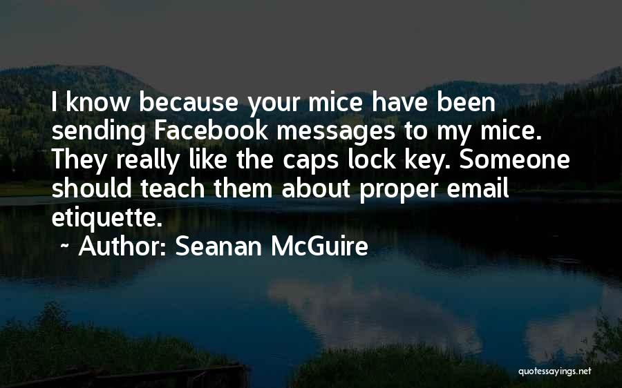 Facebook Like Quotes By Seanan McGuire