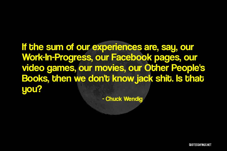 Facebook Pages Quotes By Chuck Wendig Facebook Pages Quotes By Chuck Wendig