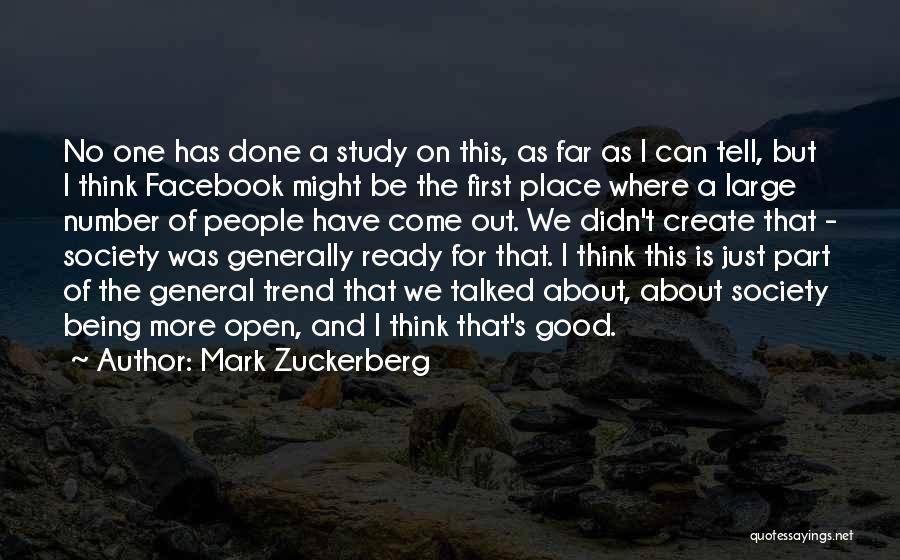 Facebook The Only Place Quotes By Mark Zuckerberg