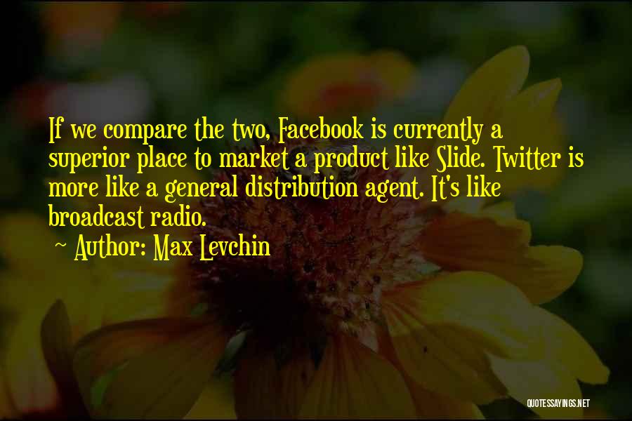 Facebook The Only Place Quotes By Max Levchin