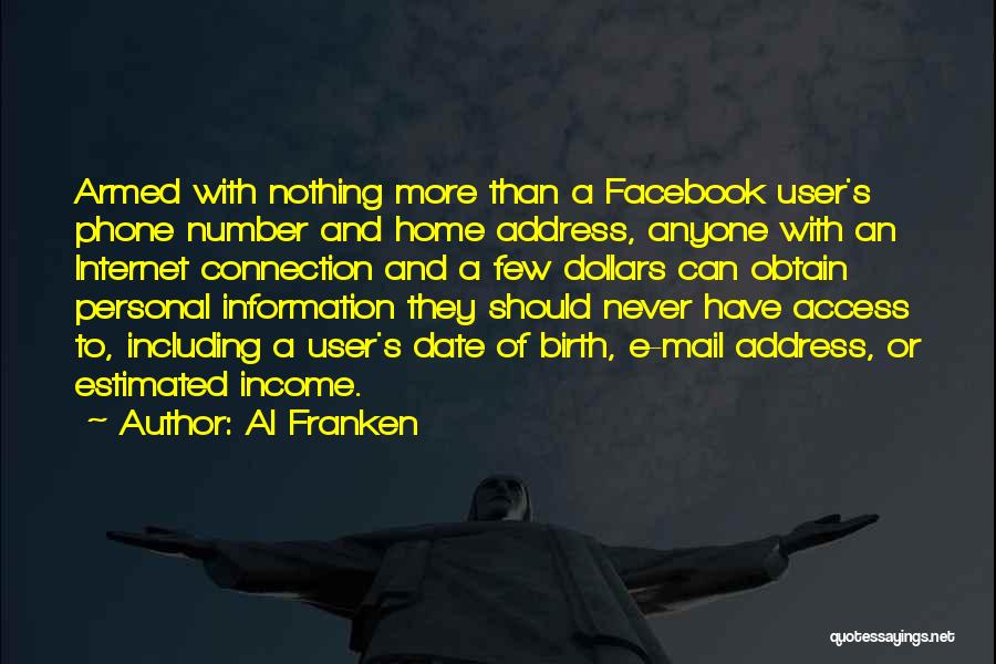 Facebook User Quotes By Al Franken