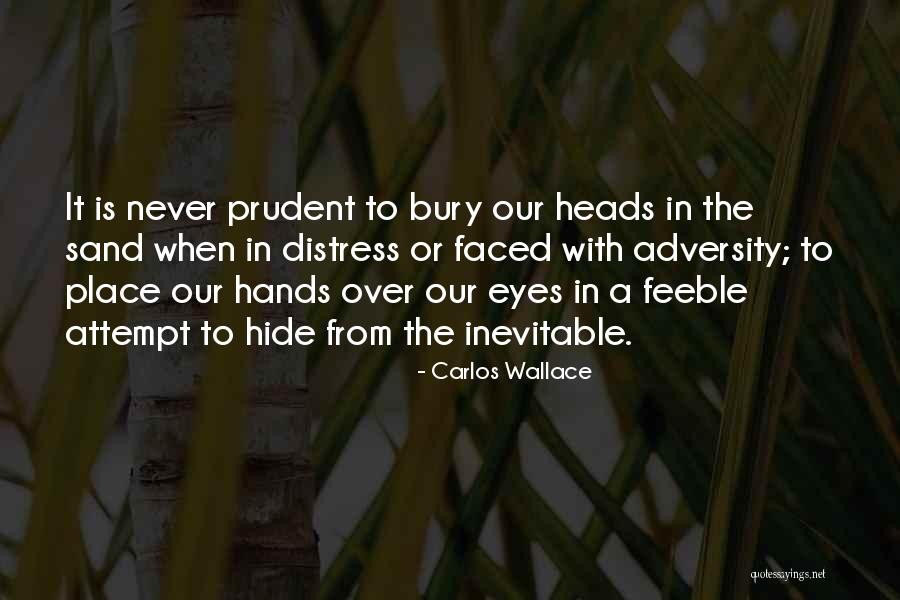 Faced With Adversity Quotes By Carlos Wallace Faced With Adversity Quotes By Carlos Wallace