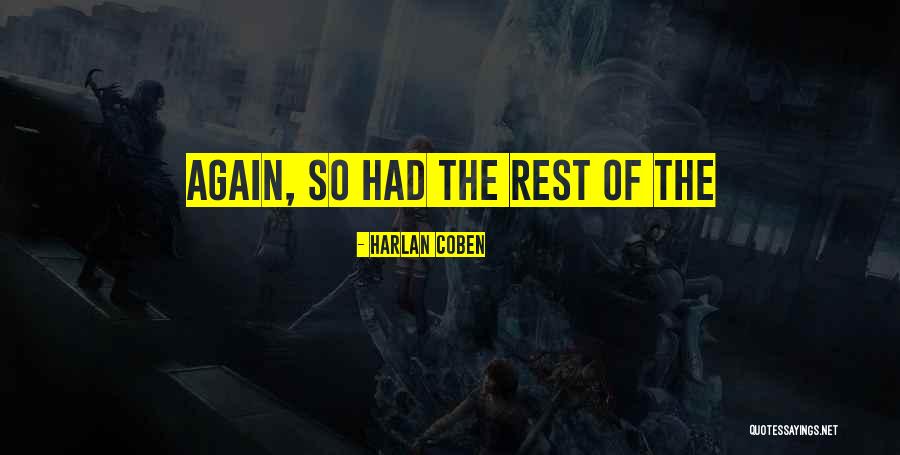 Facemash Harvard Quotes By Harlan Coben Facemash Harvard Quotes By Harlan Coben