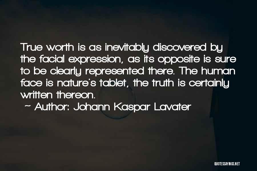 Facial Expression Quotes By Johann Kaspar Lavater
