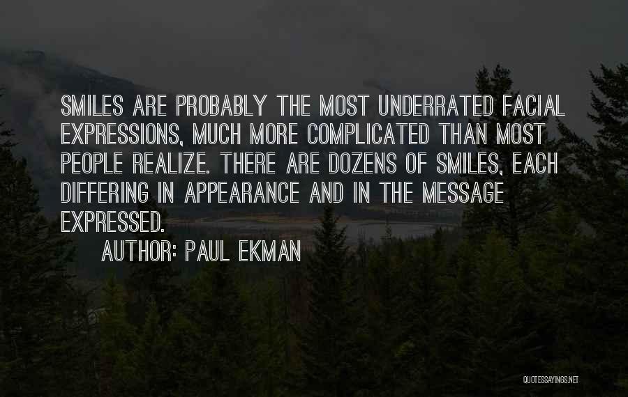 Facial Expression Quotes By Paul Ekman