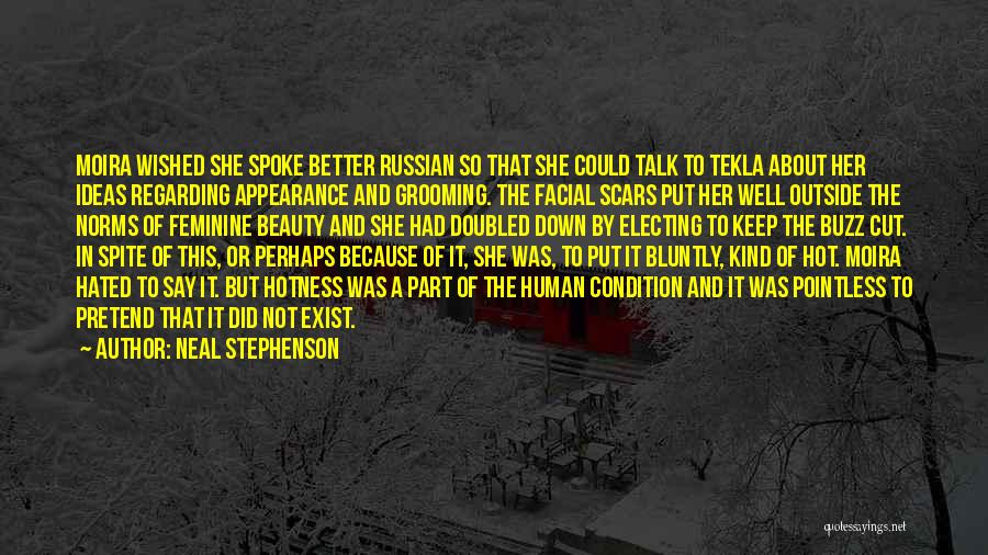 Facial Quotes By Neal Stephenson