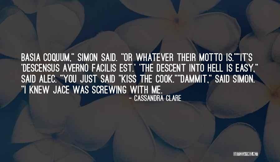 Facilis Quotes By Cassandra Clare Facilis Quotes By Cassandra Clare