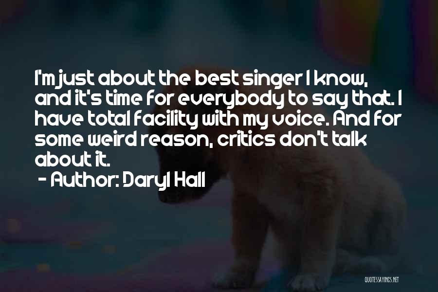 Facility Quotes By Daryl Hall
