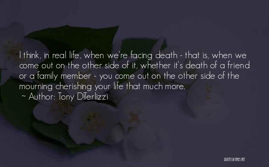 Facing Death Quotes By Tony DiTerlizzi