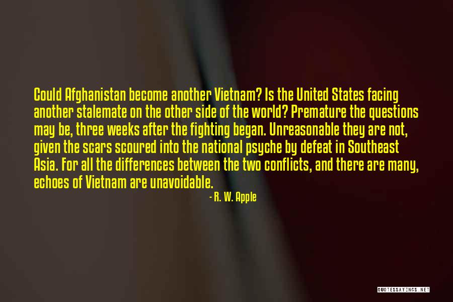 Facing Defeat Quotes By R. W. Apple Facing Defeat Quotes By R. W. Apple