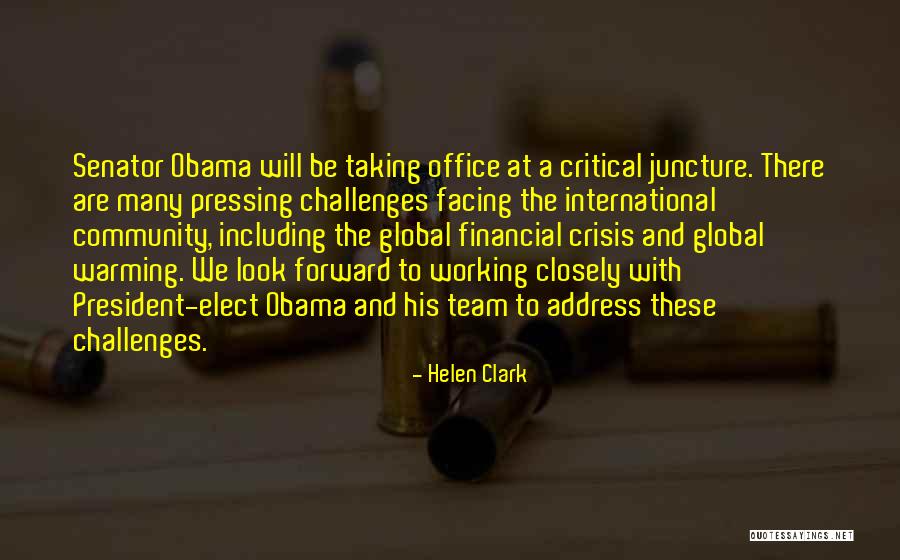 Facing Our Challenges Quotes By Helen Clark