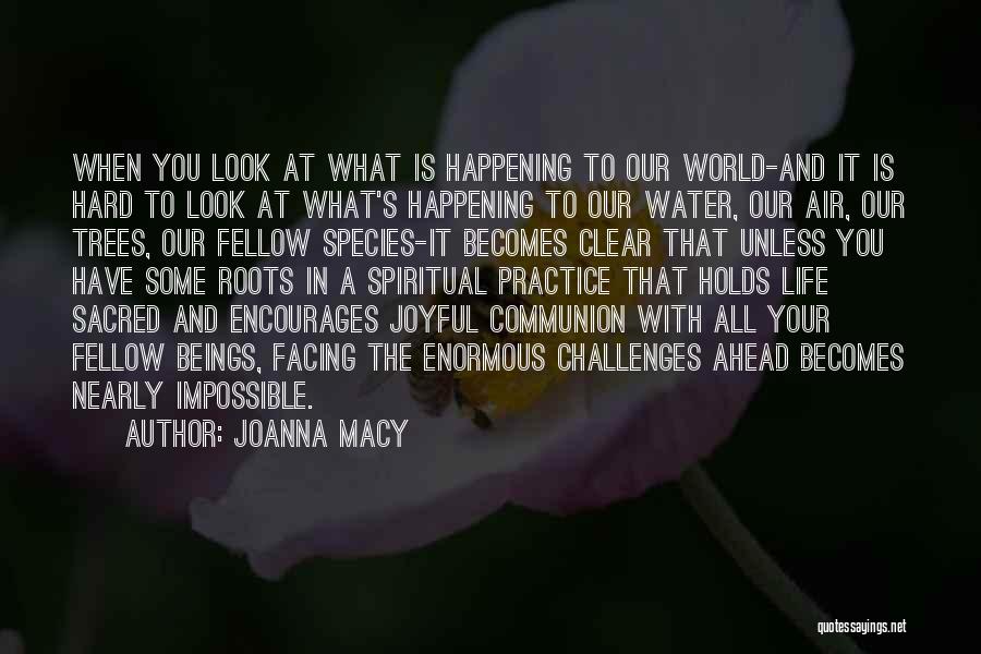 Facing Our Challenges Quotes By Joanna Macy
