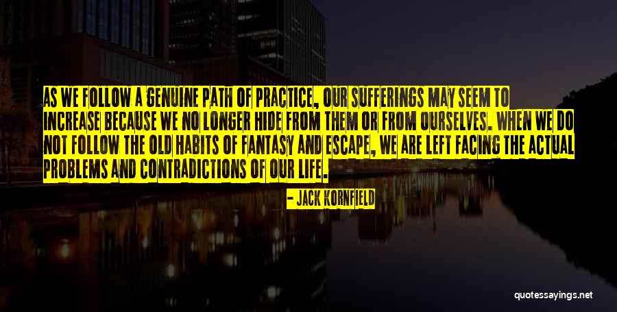 Facing Problems Life Quotes By Jack Kornfield Facing Problems Life Quotes By Jack Kornfield