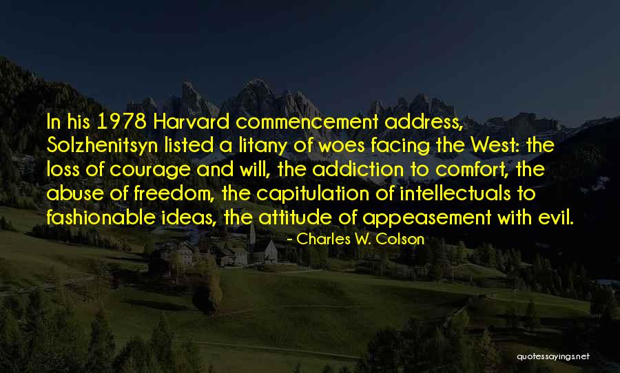 Facing Quotes By Charles W. Colson Facing Quotes By Charles W. Colson