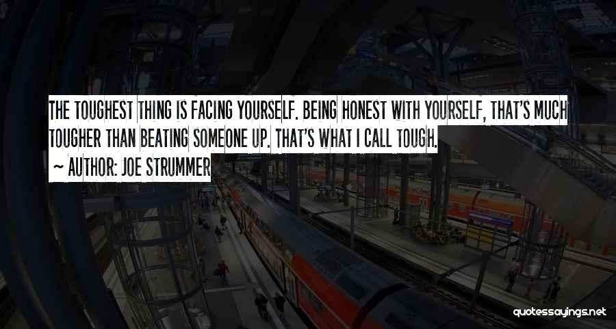Facing Quotes By Joe Strummer