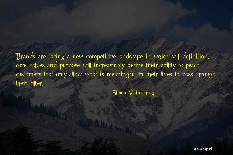 Facing Quotes By Simon Mainwaring